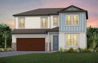 New construction Single-Family house 6718 Asbury Barnes Ln, Wesley Chapel, FL 33543 plan Coral Grand - image
