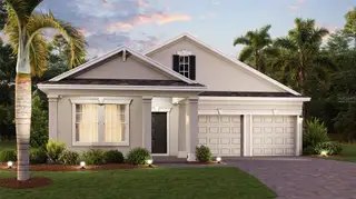 New construction house 1885 Bright Sky Dr, Kissimmee, FL 34744 plan Bourne II - image