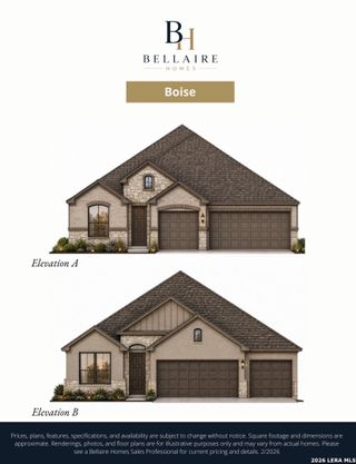 New construction Single-Family house 520 Dalton Lk, Cibolo, TX 78108 plan Boise - image