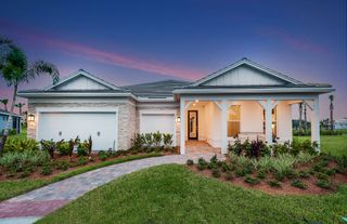 New construction Single-Family house 13657 Sw Vermillion Cir, Port St. Lucie, FL 34987 plan Renown - image