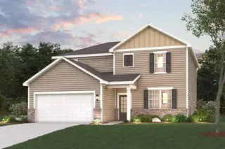 New construction Single-Family house Dallas, GA 30157 plan Greenfield - image