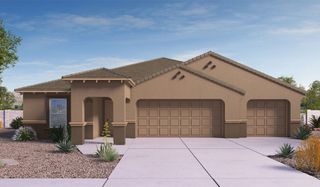New construction Single-Family house 9756 N Heavenly Bamboo Dr, Marana, AZ 85653 plan Garland - image