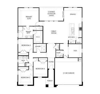 New construction Single-Family house 212 Divisadero Dr, Hutto, TX 78634 plan The Capital (520) - image