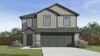 New construction Single-Family house 136 Wyatt Wy, Jarrell, TX 76537 plan Davis - image