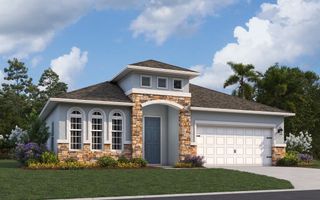 New construction Single-Family house 496 Silver Palm Dr, Haines City, FL 33844 plan Poinciana - image