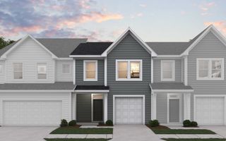 New construction Townhouse house 3306 Bailey Lake Dr, Fuquay Varina, NC 27526 plan Hertford - image