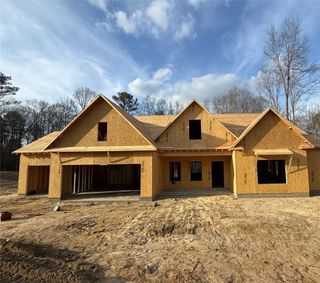 New construction Single-Family house 1285 Birch Wy, Loganville, GA 30052 plan (GA)Emerson Ranch A.2 3 Front Entry (with bonus) - image