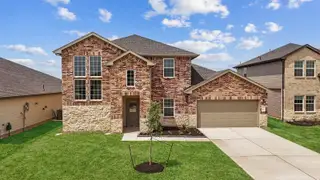 New construction  house 3415 Olivia Park Dr, Fulshear, TX 77441 plan Lancaster - image