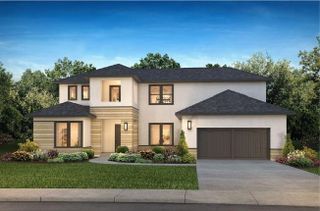 New construction Single-Family house 9122 Sierra Nevada Dr, Manvel, TX 77578 plan 6040 Elevation D - image