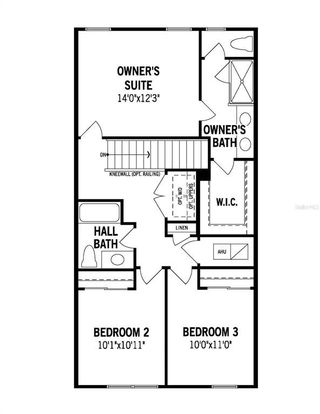 New construction  house 9956 Red Canoe Aly, Orlando, FL 32832 plan Aurora - image