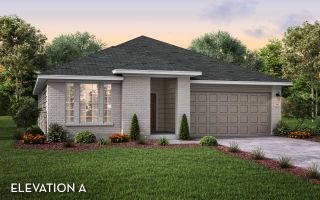 New construction house 12131 Wooden Mill Ln, Santa Fe, TX 77510 plan Creede - image