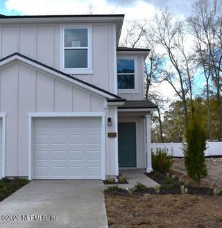 New construction Townhouse house 2712 Iron Rock Ct, Jacksonville, FL 32254 plan Greyson II - image