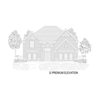 New construction Single-Family house 251 Broadmoor Ln, Ovilla, TX 75154 plan Northcrest 2FS - image