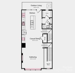 New construction house 326 Catawba Ave, Davidson, NC 28036 plan Vail II - image