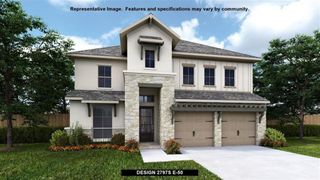 New construction Single-Family house 16917 Christina Garza Dr, Manor, TX 78653 Design 2797S- photo