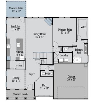 New construction Single-Family house 405 Pickens Bluff Ln, Hiram, GA 30141 plan The Glynn - image