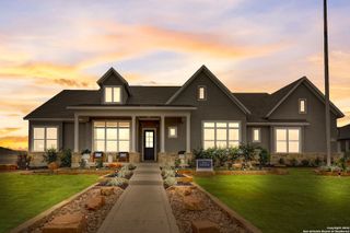 New construction Single-Family house 144 Gather Street, Castroville, TX 78009 The Edwards- photo