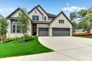 New construction Single-Family house 2016 Morning Mist Dr, Georgetown, TX 78628 plan The Stamford - image