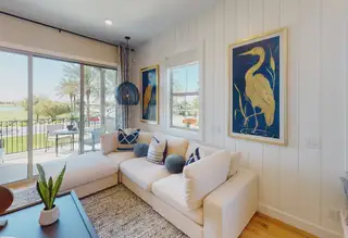 New construction Condo house 808 E San Marino Dr, Queen Creek, AZ 85140 plan Vantage Elevation A - image