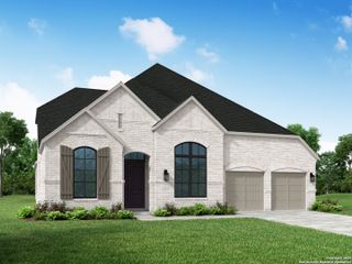 New construction Single-Family house 318 Dulce Vis, Boerne, TX 78006 plan 218 Plan - image