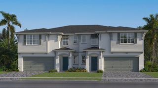 New construction Multi-Family house 18901 Wood Stork Wy, Loxahatchee, FL 33470 plan Hydrangea - image