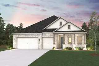 New construction Single-Family house 161 Paddle Wheel Path, Kyle, TX 78640 plan Everglade - image