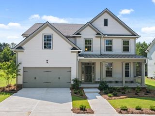 New construction Single-Family house 9868 Ashton Old Rd, Douglasville, GA 30135 BROOKWOOD- photo