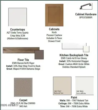 New construction Single-Family house 16729 W Spur Dr, Surprise, AZ 85387 plan Solstice - image