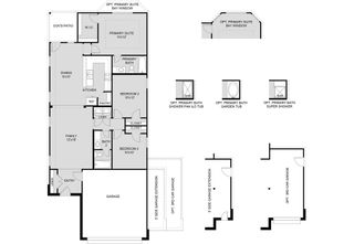 New construction house 8108 Vanilla Orchid Dr, Houston, TX 77016 plan The Pinewood - image