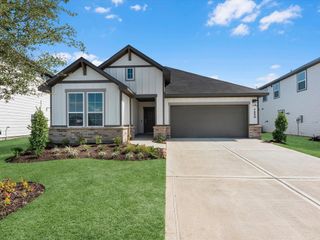New construction Single-Family house 7850 Shimmering Star Ln, Cypress, TX 77433 plan Caprock - image