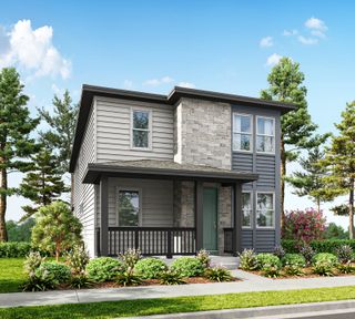New construction  house 5812 N Perth St, Aurora, CO 80019 plan Flatiron - image