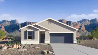New construction Single-Family house 35624 N Gamble Ln, San Tan Valley, AZ 85140 plan Easton - image
