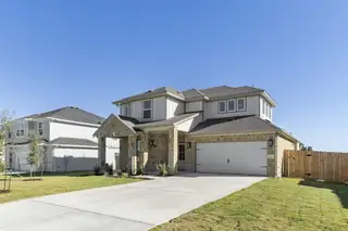 New construction Single-Family house 107 Mathew St, Bertram, TX 78605 plan Wycoff - image