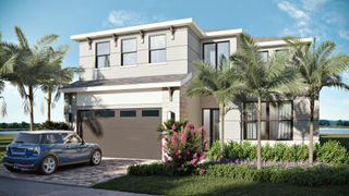 New construction house 12451 Solana Bay Cir, Palm Beach Gardens, FL 33412 plan Huntington - image