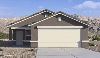 New construction Single-Family house 10125 N Camperi Ln, Marana, AZ 85653 plan Amber - Agave - A30A - image