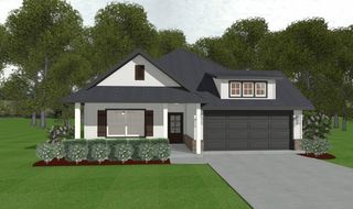 New construction Single-Family house 3544 Pointe Du Hoc Lp, Bryan, TX 77808 plan The Violet - image
