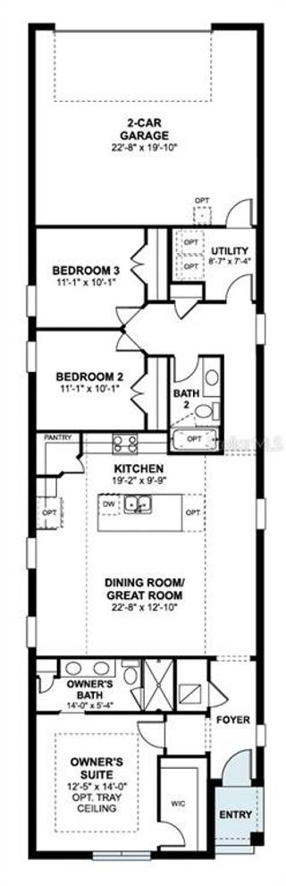 New construction  house 5288 Center Lake Ranch Blvd, St. Cloud, FL 34771 plan Siesta Key - image