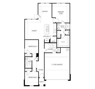 New construction Single-Family house 125 Sleep Holw, Jarrell, TX 76537 plan The Briscoe (820) - image