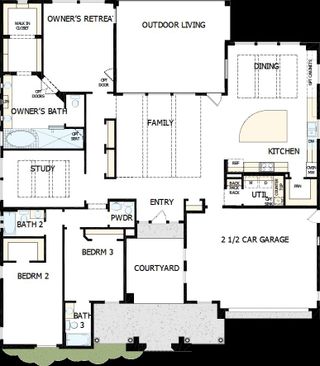 New construction house 20847 W Montebello Ave, Buckeye, AZ 85396 plan The Success - image