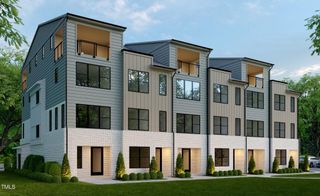 New construction Condo house 411 Chatham View Rd, Cary, NC 27511 plan Mayfair - image