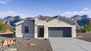 New construction Single-Family house 35289 N Blanford Ln, San Tan Valley, AZ 85140 plan Kingston - image