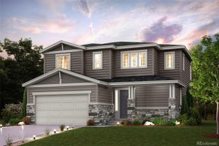 New construction Single-Family house 13993 Bunny Hop Lane, Parker, CO 80134 Larkspur- photo