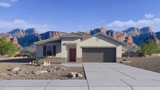 New construction house 2360 W Sylvan Ave, Apache Junction, AZ 85120 plan Justin - image