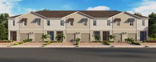 New construction Townhouse house 6206 Begonia Cir, Greenacres, FL 33463 plan Bella - image