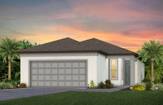 New construction Single-Family house 14748 Sunlit Cir, Parrish, FL 34219 plan Flagstone - image