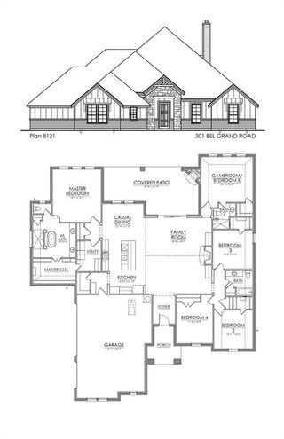 New construction Single-Family house 301 Bel Grand Road, Haslet, TX 76052 8121- photo