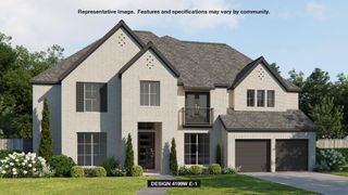 New construction Single-Family house 1252 Jolie Rose Bnd, Leander, TX 78641 plan 4199W - image