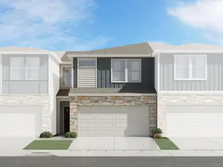 New construction Townhouse house 1850 Settlers Glen Dr, Unit 1302, Round Rock, TX 78665 The Bonnell (161)- photo