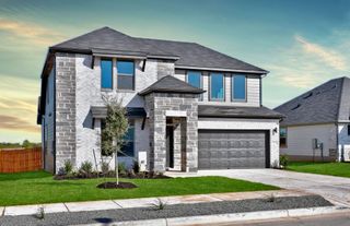 New construction  house 112 Divisadero Dr, Hutto, TX 78634 plan Trinity - image
