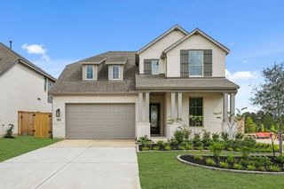 New construction Single-Family house 27031 W Rustlers Bnd, Magnolia, TX 77316 plan Redford Plan - image